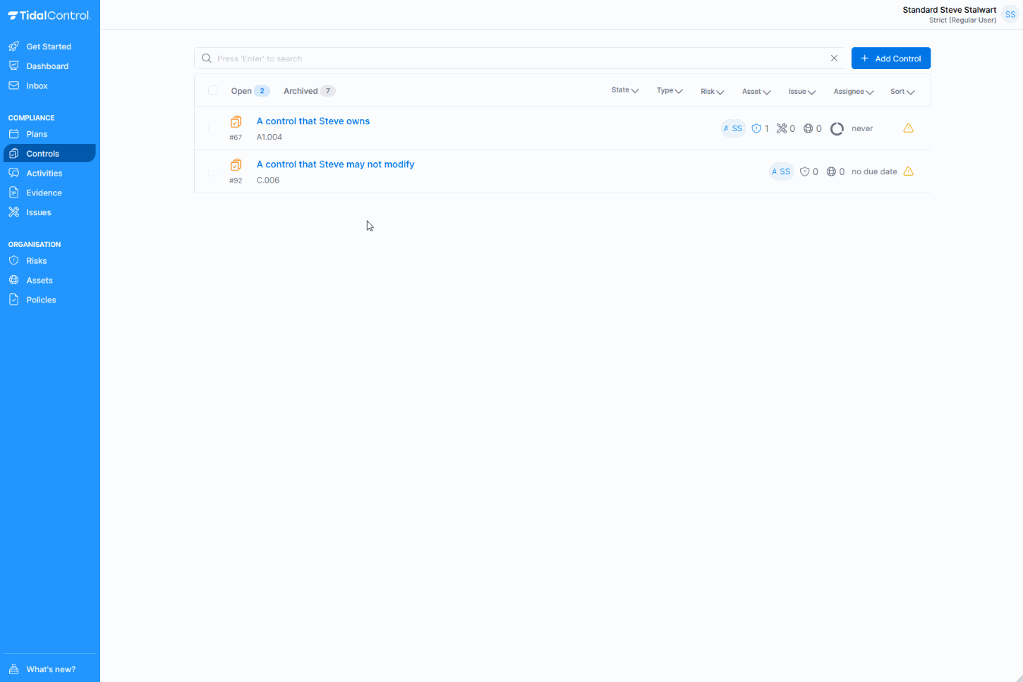 Strict mode configuration