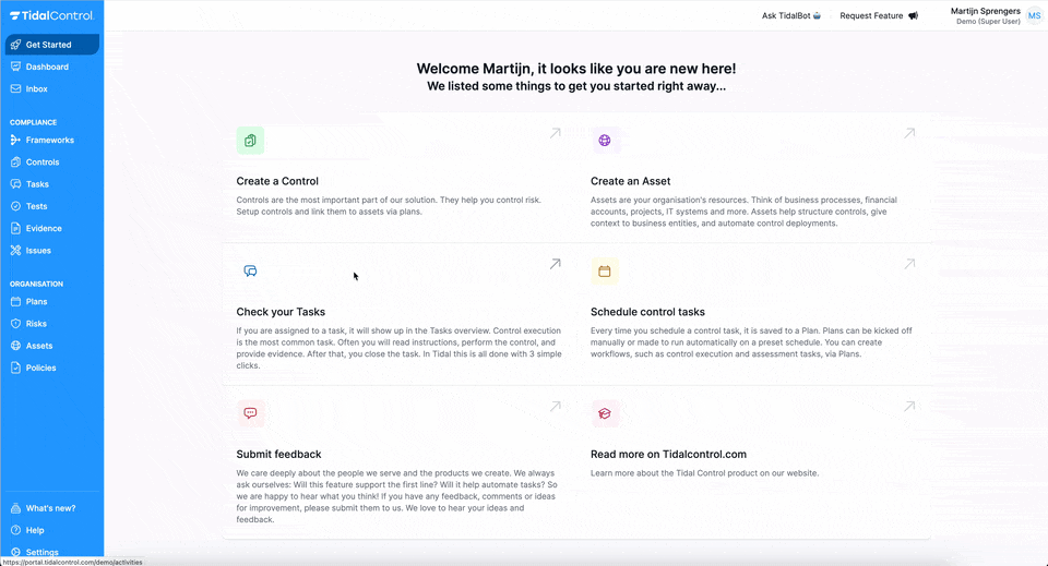 AWS automated testing interface